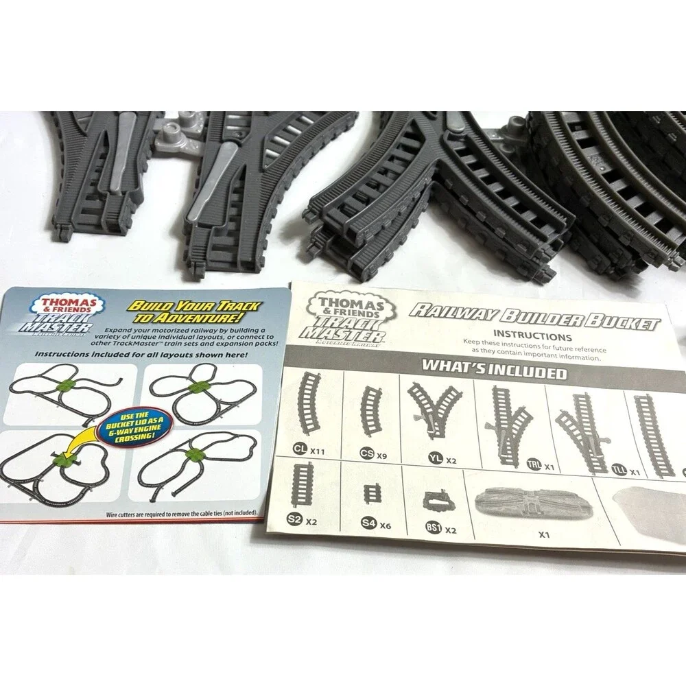 Thomas & Friends Track Master Railway Builder Bucket Train Track 2015 Complete